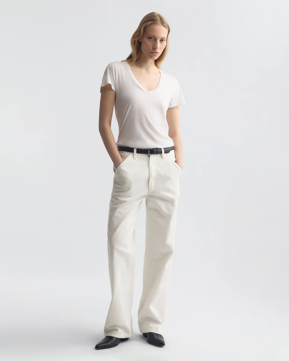 ARNAUD CARPENTER JEAN IN CREAM