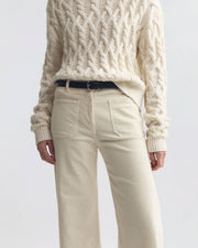 FLORENCE CORDUROY PANT IN STONE