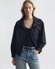 KLAIRE BOMBER JACKET IN BLACK