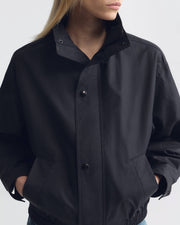 KLAIRE BOMBER JACKET IN BLACK