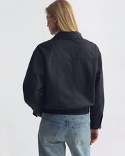 KLAIRE BOMBER JACKET IN BLACK