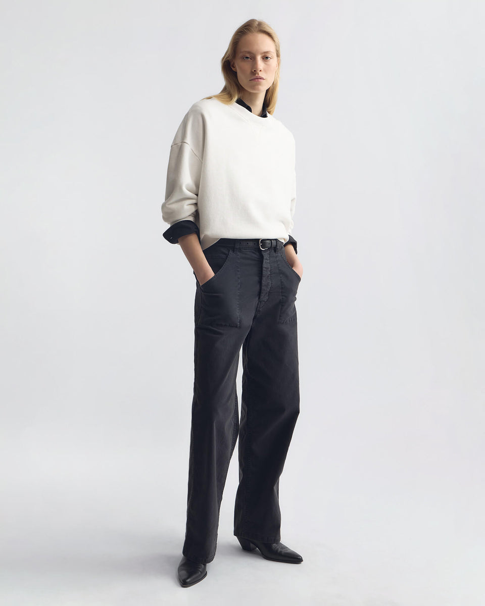 GLADYS SWEATSHIRT IN ECRU