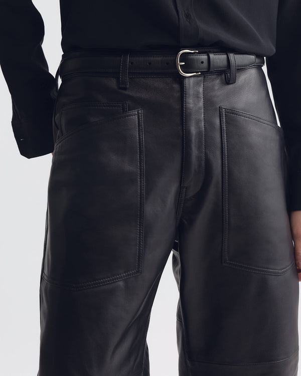 SHON LEATHER PANT