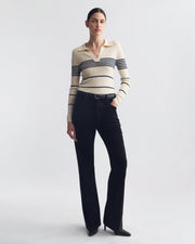 JOAN CORDUROY PANT IN DARK CHARCOAL