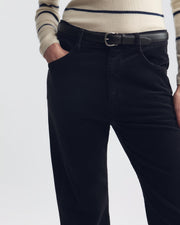 JOAN CORDUROY PANT IN DARK CHARCOAL