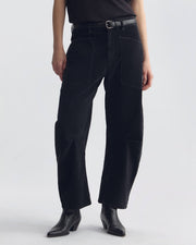 SHON CORDUROY PANT IN DARK CHARCOAL
