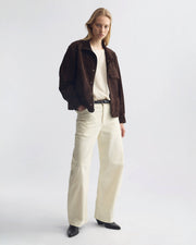 TRIBECA CORDUROY PANT IN STONE
