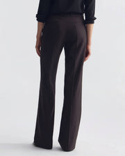 ETOILE WOOL PANT IN BROWN HERRINGBONE