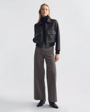MEGAN CORDUROY PANT IN SAGE GREY