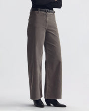 MEGAN CORDUROY PANT IN SAGE GREY