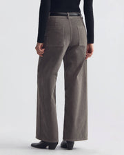 MEGAN CORDUROY PANT IN SAGE GREY