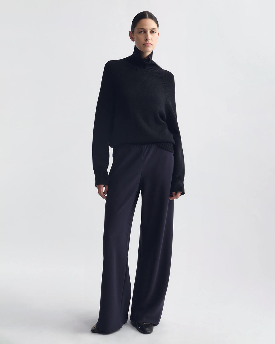 MARLOW WIDE LEG PANT IN MIDNIGHT