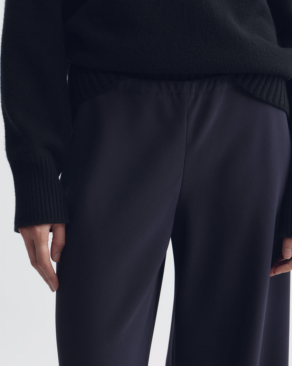 MARLOW WIDE LEG PANT IN MIDNIGHT