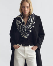 ZEBRA SCARF IN ZEBRA PRINT