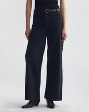 MEGAN CORDUROY PANT IN DARK CHARCOAL