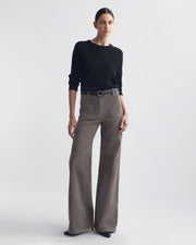 FLORENCE CORDUROY PANT IN SAGE GREY