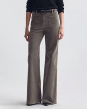 FLORENCE CORDUROY PANT IN SAGE GREY