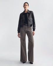 FLORENCE CORDUROY PANT IN SAGE GREY