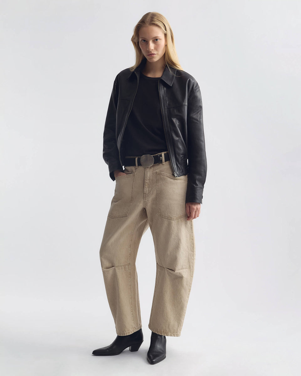 SHON JEAN IN VINTAGE TAN WASH