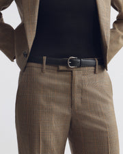BETHANY WOOL PANT IN GLEN TAN