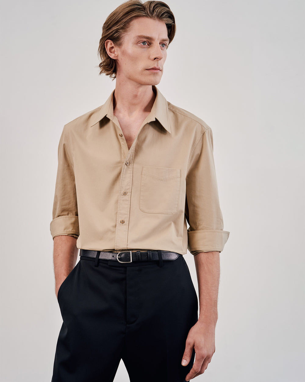 FINN SHIRT IN KHAKI