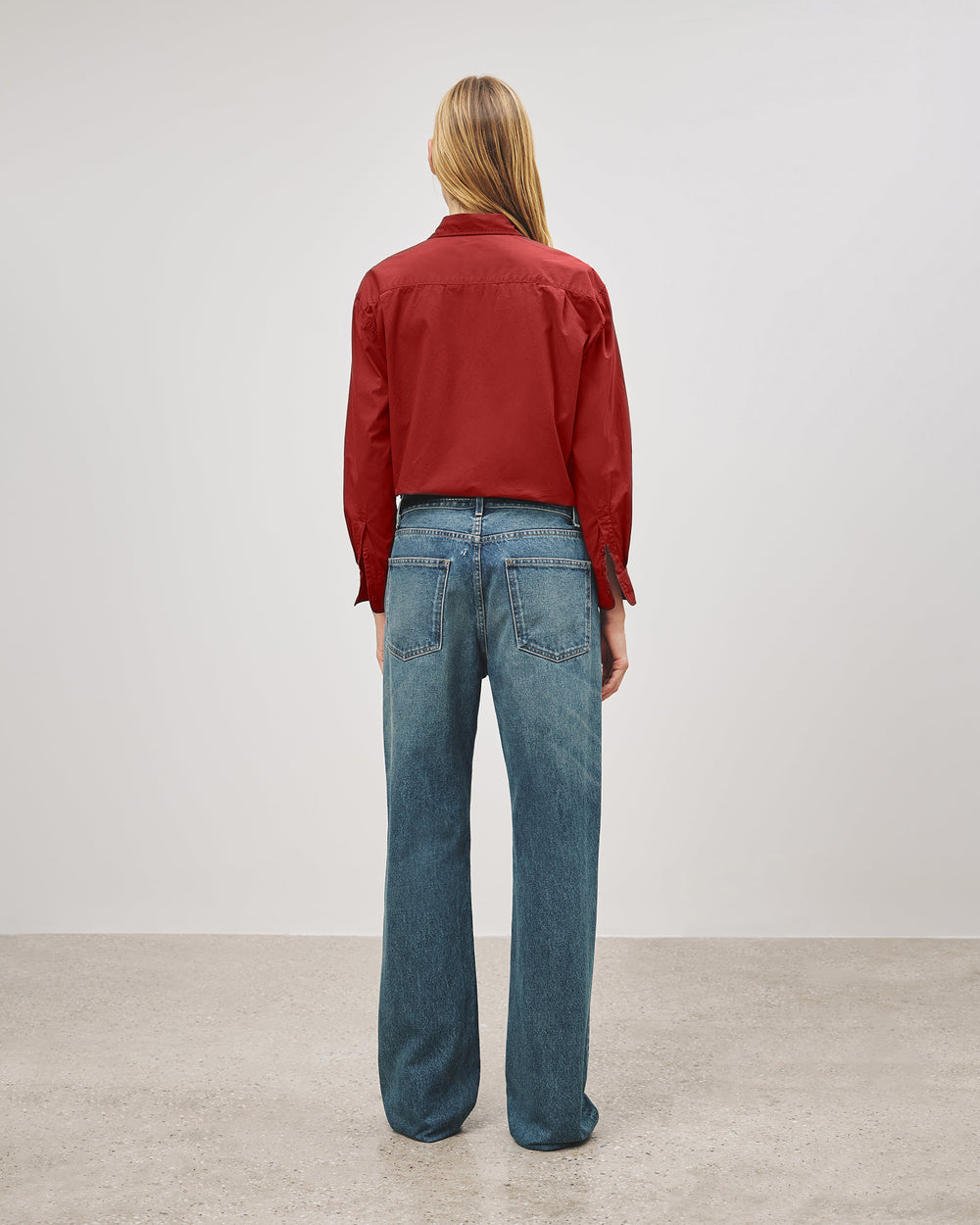 YORKE SHIRT IN CRIMSON RED
