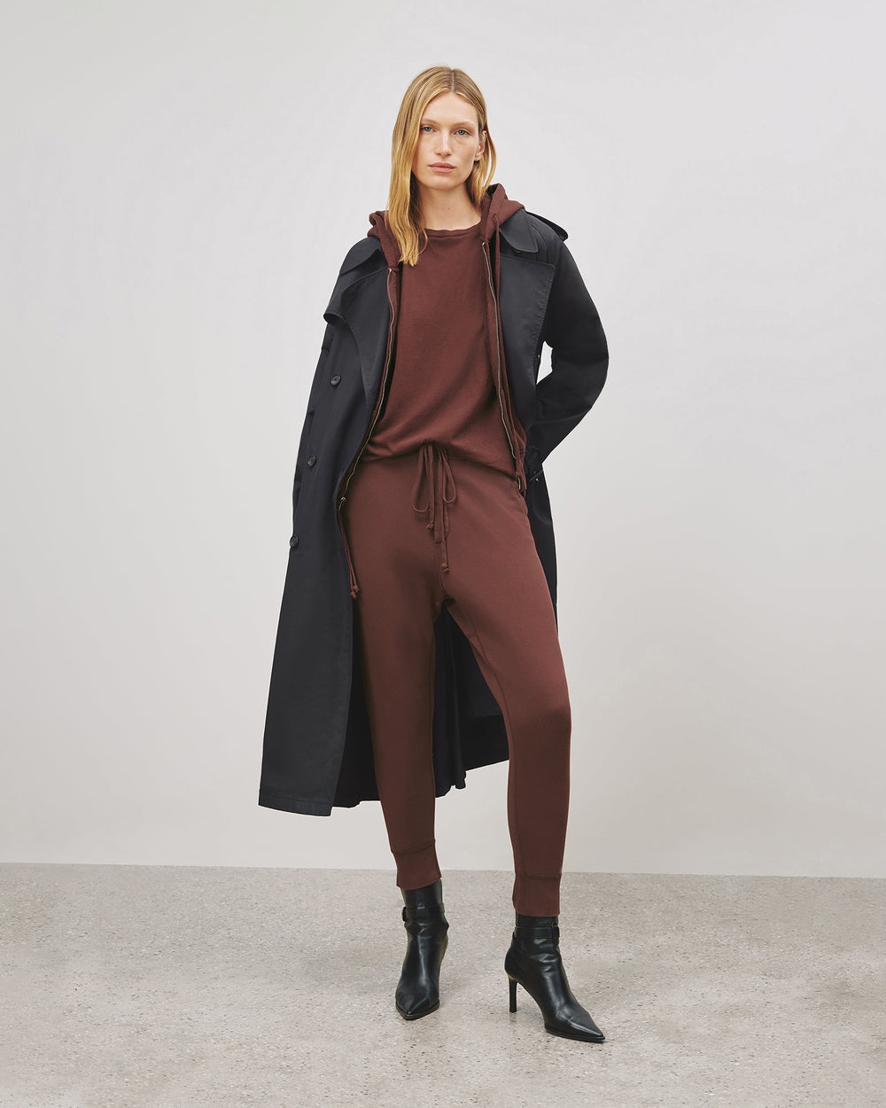 NOLAN PANT IN MERLOT
