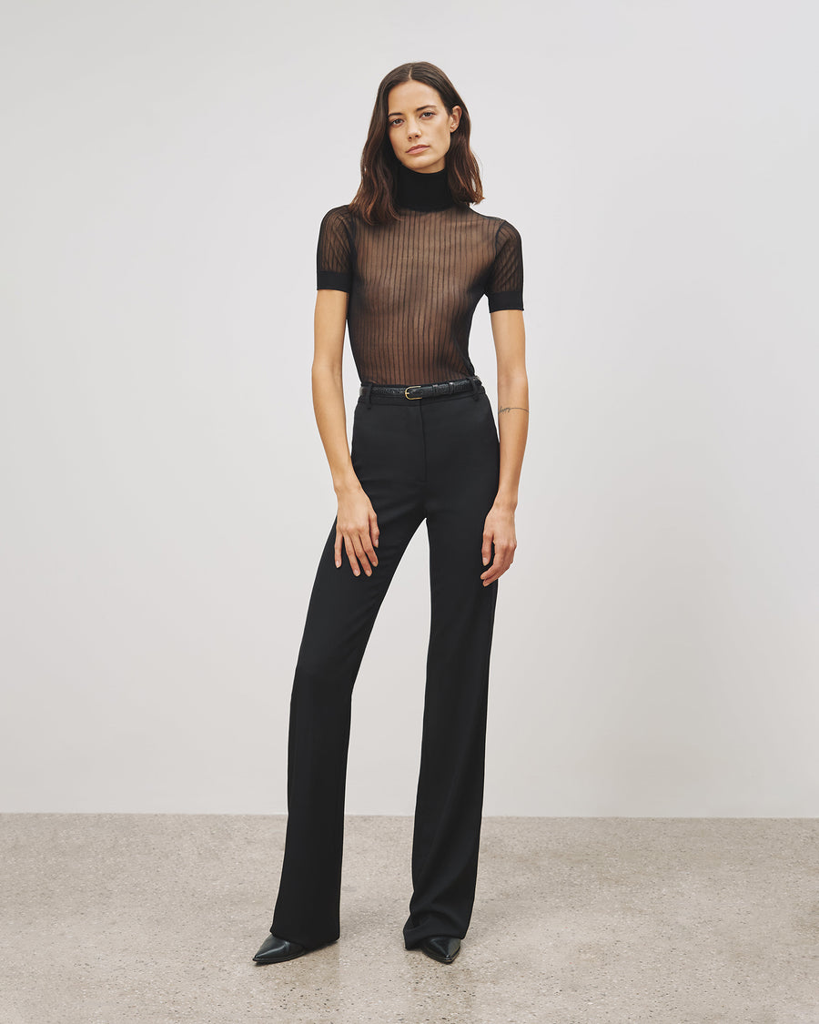 BLACK PINSTRIPE