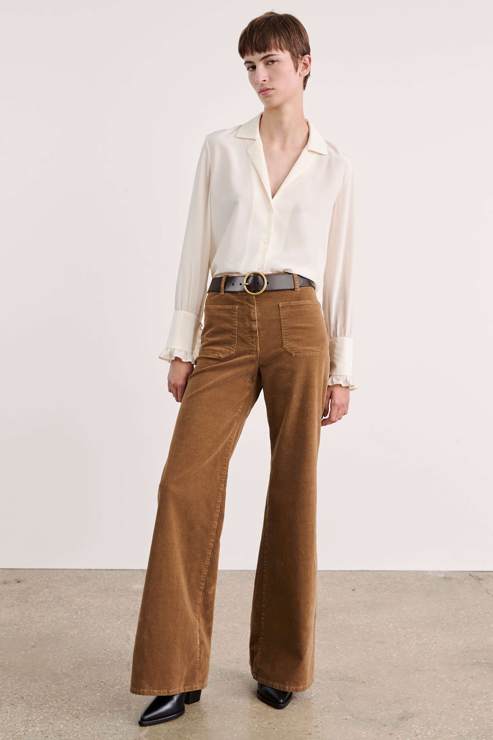 PAULINE SHIRT IN IVORY