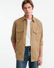 CHRISTOPHE SHIRT IN DESERT KHAKI