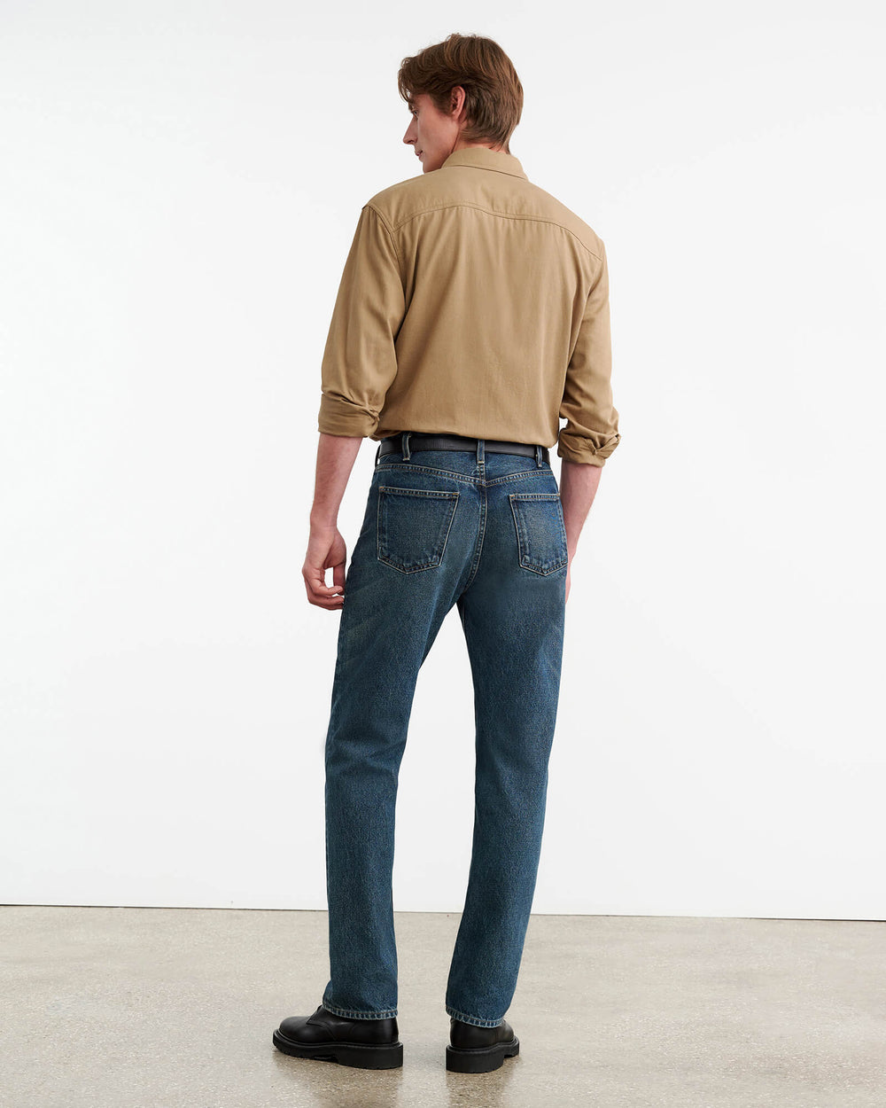 CHRISTOPHE SHIRT IN DESERT KHAKI