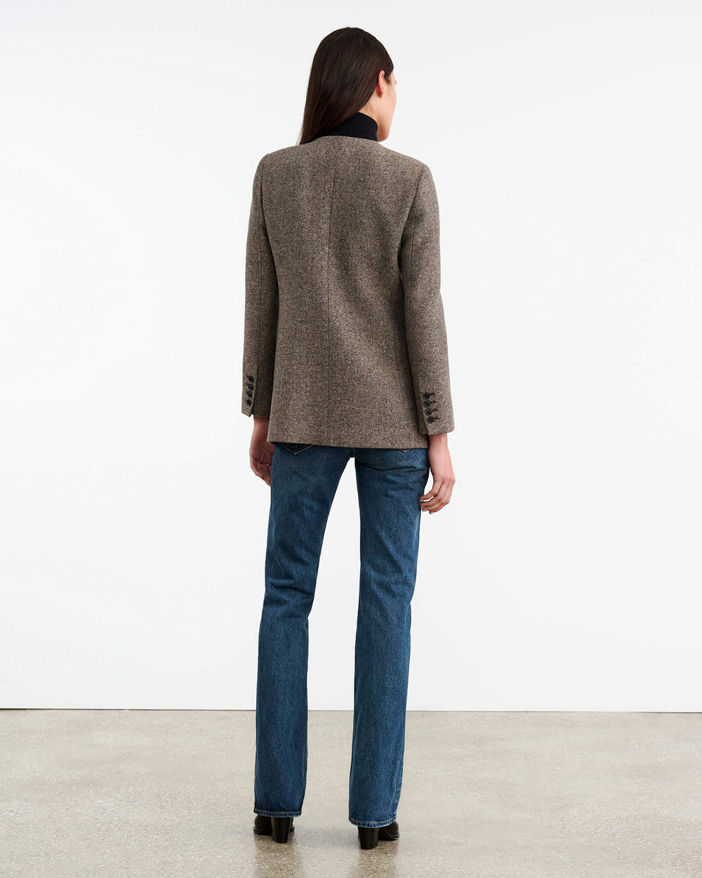 GABRIELLA JACKET IN FEATHER GREY DONAGAL