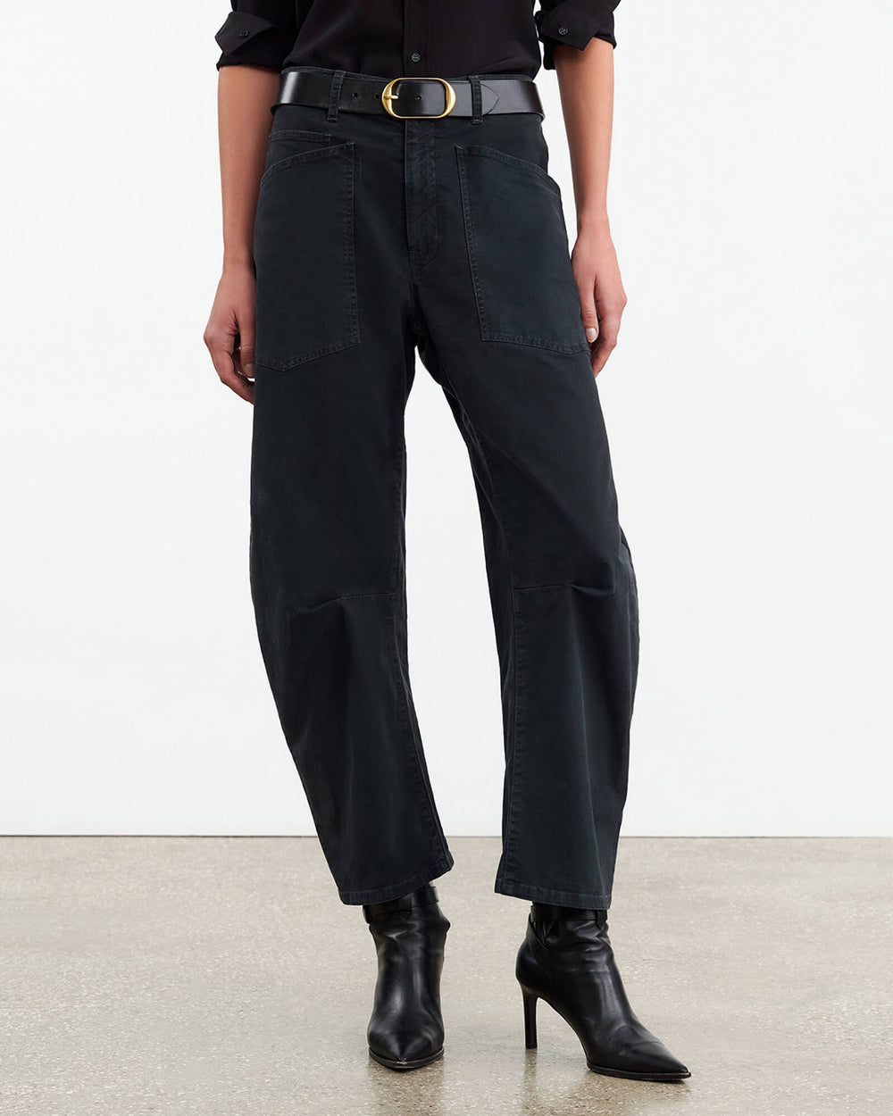 SHON PANT IN CARBON