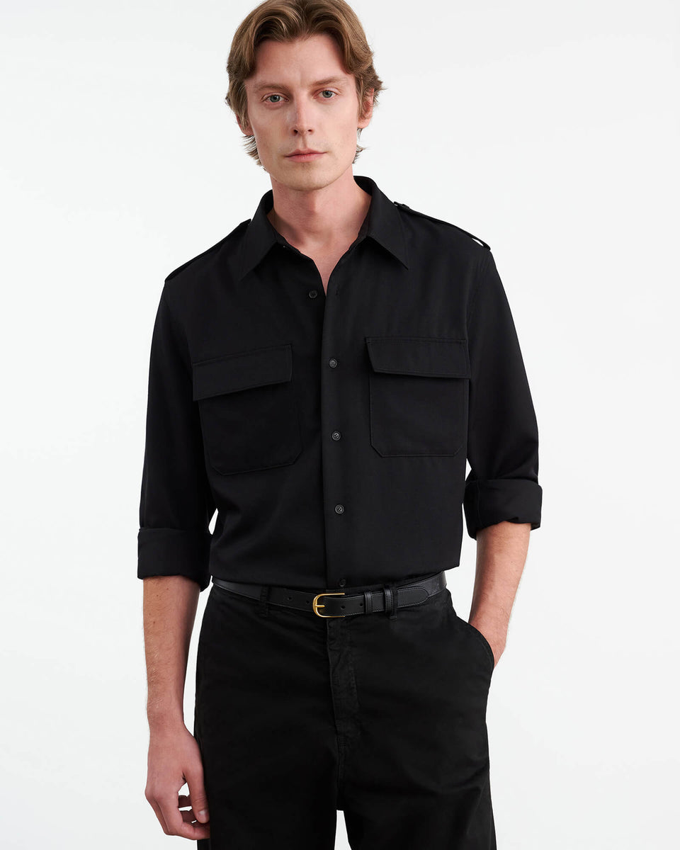 MIRKO SHIRT IN BLACK