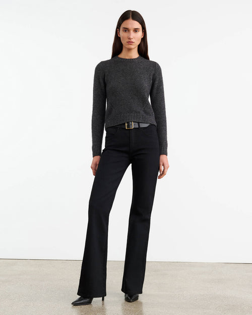 GWENDOLYN SWEATER IN CHARCOAL