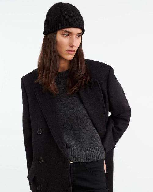 CAMARI CASHMERE HAT IN BLACK