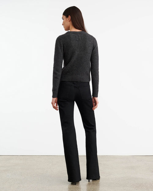 GWENDOLYN SWEATER IN CHARCOAL