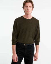 DAWSON SWEATER IN FOREST GREEN