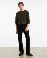 DAWSON SWEATER IN FOREST GREEN