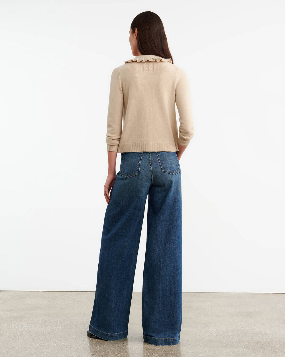 NEAVE CASHMERE CARDIGAN IN TAUPE