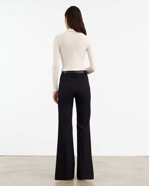BOBBIE TURTLENECK SWEATER IN IVORY