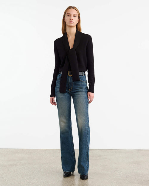AYLA SWEATER IN BLACK