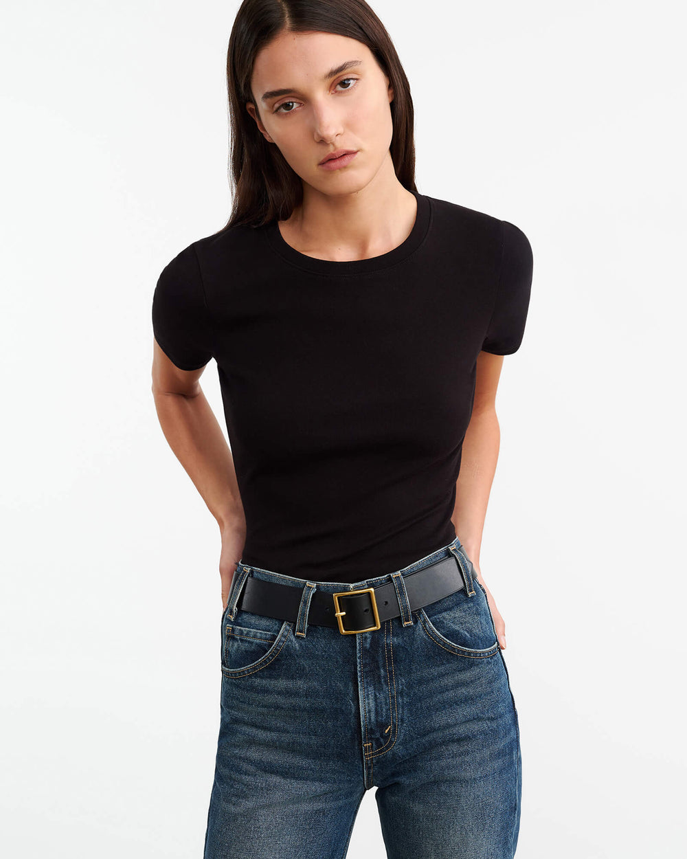 ELIN TEE IN BLACK