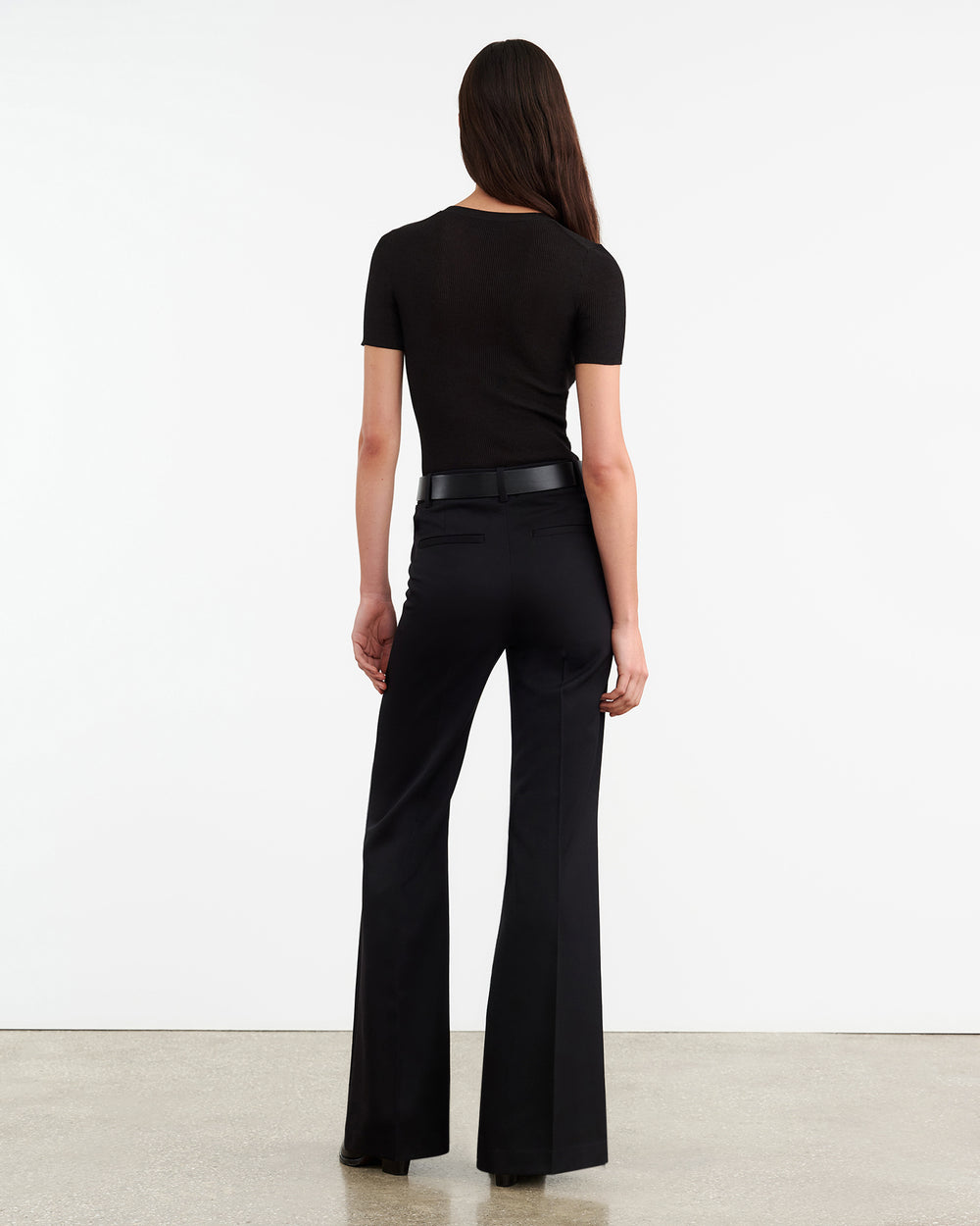 EFFY WOOL PANT IN EFFY WOOL PANT