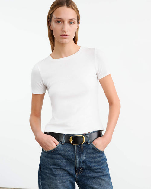 ELIN TEE IN WHITE