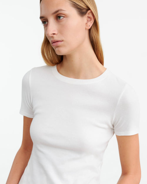ELIN TEE IN WHITE