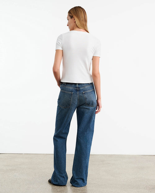 ELIN TEE IN WHITE