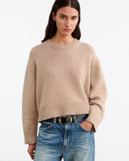 HAISLEY SWEATER IN BEIGE