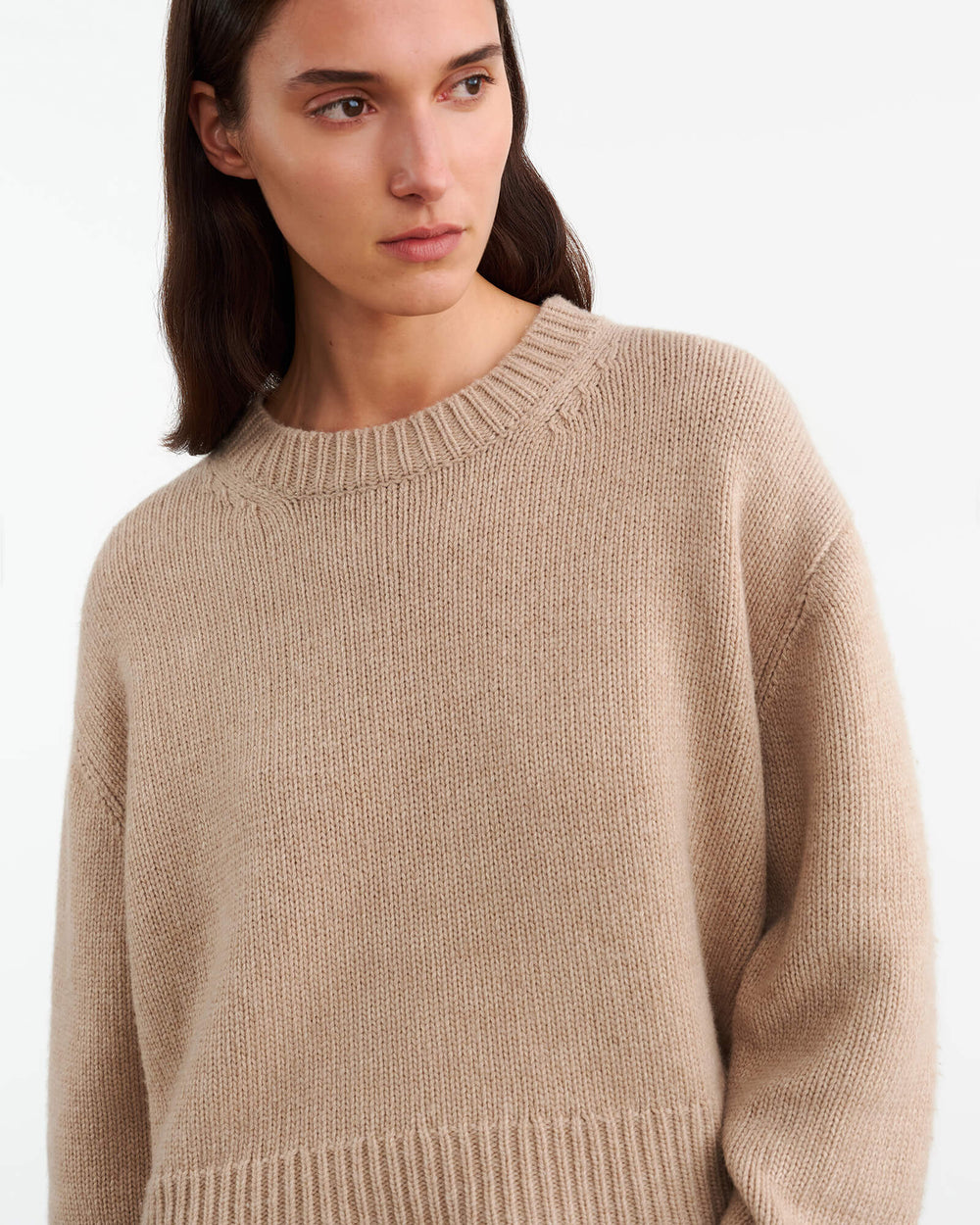 HAISLEY SWEATER IN BEIGE