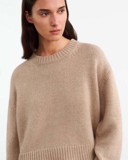 HAISLEY SWEATER IN BEIGE